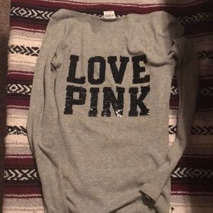 Victoria’s Secret PINK sequin long sleeve